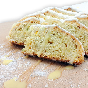 Eierlikör-Stollen 1000 g im Geschenkkarton Eierlikör-Stollen 1000 g im Geschenkkarton