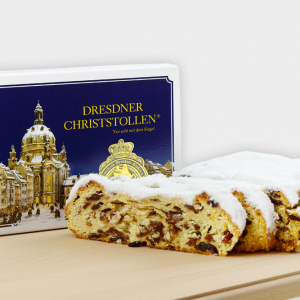 Original Dresdner Christstollen 500g im Geschenkkarton Original Dresdner Christstollen 500g im Geschenkkarton