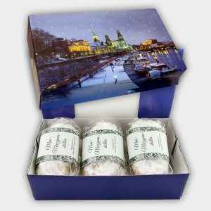 Mini Marzipanstollen 6er Pack im Geschenkkarton Mini Marzipanstollen 6er Pack im Geschenkkarton
